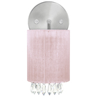 Arandelas Redonda Cganza Super Elegante Rosa