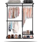 Arara Cabideiro Aramado Trilho Sapateira Maleiro 1,60m Pt