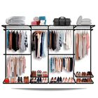 Arara Cabideiro Aramado Trilho Sapateira Maleiro 3,10m Pt