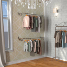 Arara Cabideiro De Parede Roupas Loja Closet Retrô Vintage 1,