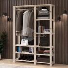 Arara Cabideiro E Prateleira Closet