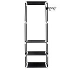 Arara Cabideiro Giratorio Sapateira 3 Prateleiras Estante Sup