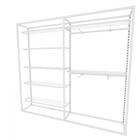 Arara Closet, Estilo Industrial, Guarda Roupas Aberto Com 15