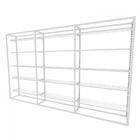 Arara Closet, Estilo Industrial, Guarda Roupas Aberto Com 18