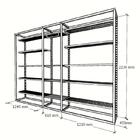 Arara Closet, Estilo Industrial, Guarda Roupas Aberto Com 23