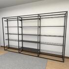 Arara Closet, Estilo Industrial, Guarda Roupas Aberto Com 28