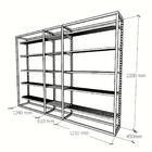 Arara Closet, Estilo Industrial, Guarda Roupas Aberto Com 28