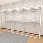 Arara Closet, Estilo Industrial, Guarda Roupas Aberto Com 39