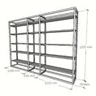 Arara Closet, Estilo Industrial, Guarda Roupas Aberto Com 48