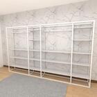 Arara Closet, Estilo Industrial, Guarda Roupas Aberto Com 58