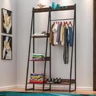 Arara Closet Vênus Com Cabideiro E Sapateira 2 Prateleiras