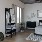 Arara Com Espelho Concept Cabecasa Madeiraoriginals Preto Tra