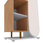 Arara Com Espelho Jade Branca E Aveiro