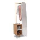 Arara Com Espelho Jade Branca E Aveiro