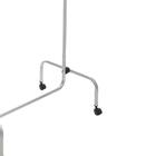 Arara Com Rodinhas Aço Regulagem Altura Secalux Standard