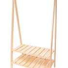 Arara Com Sapateira Em Madeira Natural De Pinus E Haste E Met