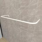 Arara De Cremalheira Simples 100x30 Cm 1 Branco Modelo Clst2b