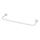 Arara de Parede em Metal Branco 90cm Zamar