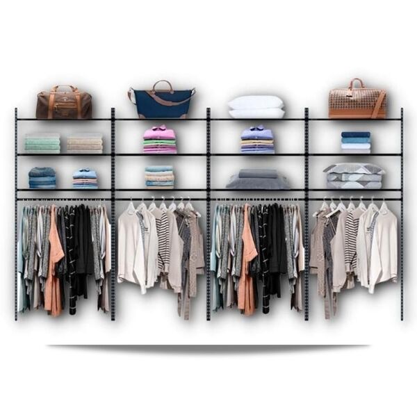 Arara De Parede Plus - 3,70 Smart Black