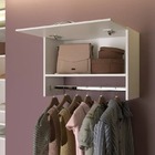 Arara De Roupas Cabideiro De Madeira Closet Multiuso