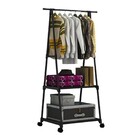 Arara De Roupas Cabideiro Sapateira Closet Multifuncional Pra