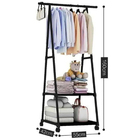 Arara De Roupas Cabideiro Sapateira Multifuncional Closet Pra