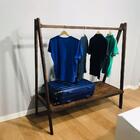 Arara De Roupas De Madeira Maciça Móveis Arpus