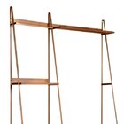 Arara De Roupas Em Aço Begônia Cabecasa Madeiraoriginals Cobre