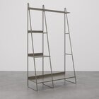 Arara De Roupas Em Aço Begônia Cabecasa Madeiraoriginals Esta