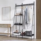 Arara De Roupas Em Aço Begônia Cabecasa Madeiraoriginals Pret