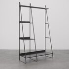 Arara De Roupas Em Aço Begônia Cabecasa Madeiraoriginals Pret