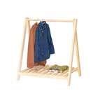 Arara De Roupas Infantil De Madeira - Stolf