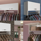 Arara De Roupas Para Apartamento Bancada