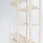 Arara Dupla Estante Organizadora Para Quarto Closet Decorativa