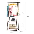 Arara Guarda Roupas Sapatos Cabideiro Sapateira Organizaçao C