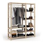 Arara Para Guardar Roupa 8 Prateleira