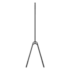 Arara para Roupas 140x80,5x40cm Preta Brasforma