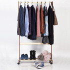 Arara Para Roupas Cabideiro Com Sapateira Mdf Preto E Pinus