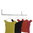 Arara Para Roupas Cabideiro De Parede Tubo De Aço - 4x35x90 -