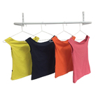 Arara Para Roupas Cabideiro De Parede Tubo De Aço - 4x35x90 -