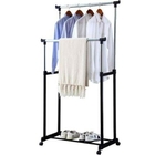 Arara Roupas Dupla Sapateira Cabideiro Guarda Roupa Inox Regu