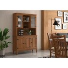 Arca E Oratório 5 Portas - Madeira Maciça Amêndoa