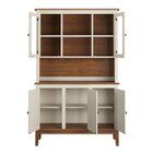 Arca E Oratório 5 Portas - Madeira Maciça Off White