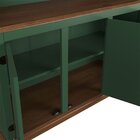 Arca E Oratório 5 Portas - Madeira Maciça Verde