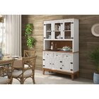 Arca E Oratório 6 Portas E 3 Gavetas - Madeira Maciça Branco