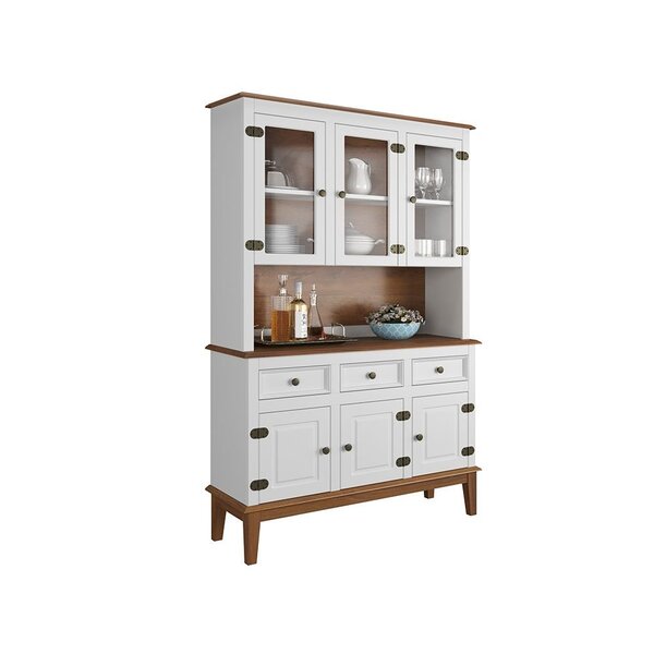 Arca E Oratório 6 Portas E 3 Gavetas - Madeira Maciça Branco