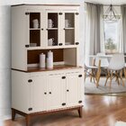 Arca E Oratório 6 Portas - Madeira Maciça Off White