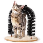 Arco Arranhador Gatos Coçador Massageador Relaxante Catnip Pe