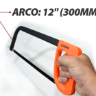 Arco de Serra Fixo Tubular 12 Polegadas (305mm) - Starfer