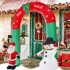 Arco Inflavel Portal Natalino Natal 2 Metros E 40cm Decoraçao